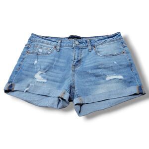 Aeropostale Shorts Size 6 W29" x L3.5" Aéropostale Midi Short Jean Shorts Denim